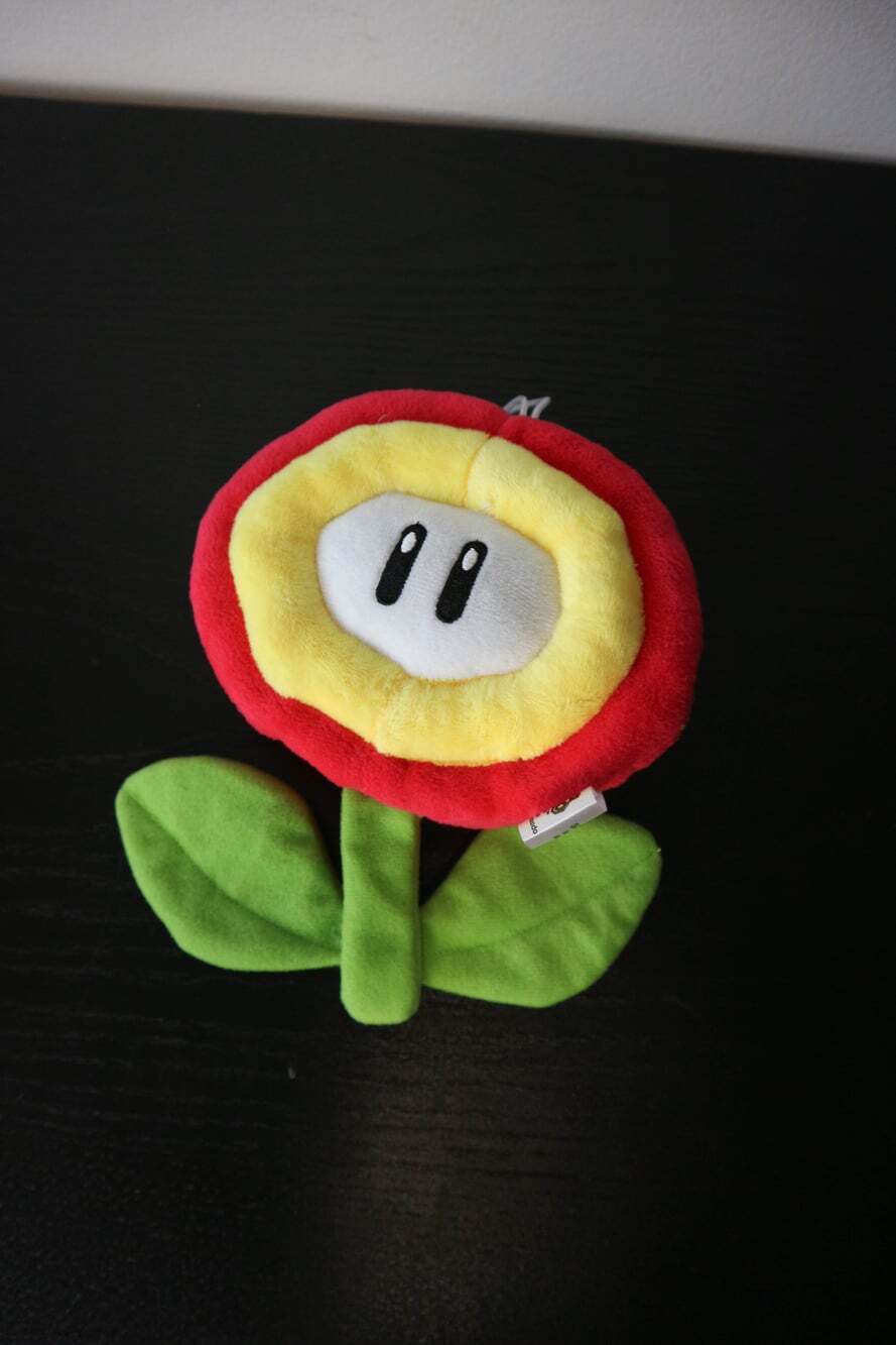 Nintendo Fire Flower Mario Plush Plushie